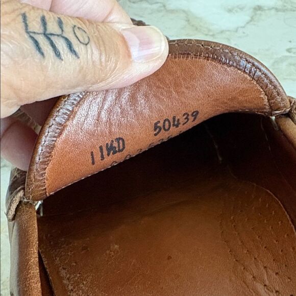 Allen Edmonds McKinley Leather Penny Loafers Deck Shoes - Picture 13 of 13